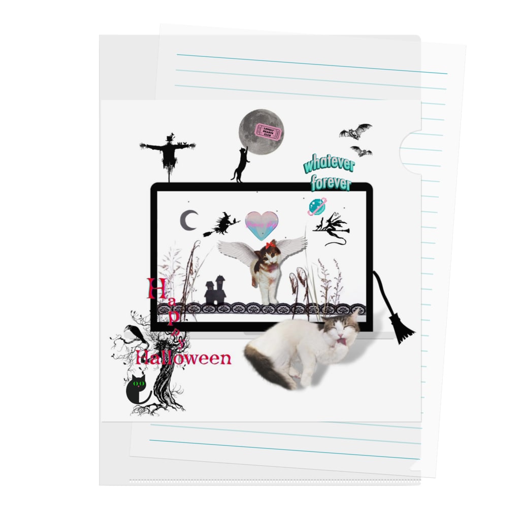 𝙈𝙊𝙈𝙊'𝙨 𝙎𝙝𝙤𝙥のHappy Halloween #03 Clear File Folder