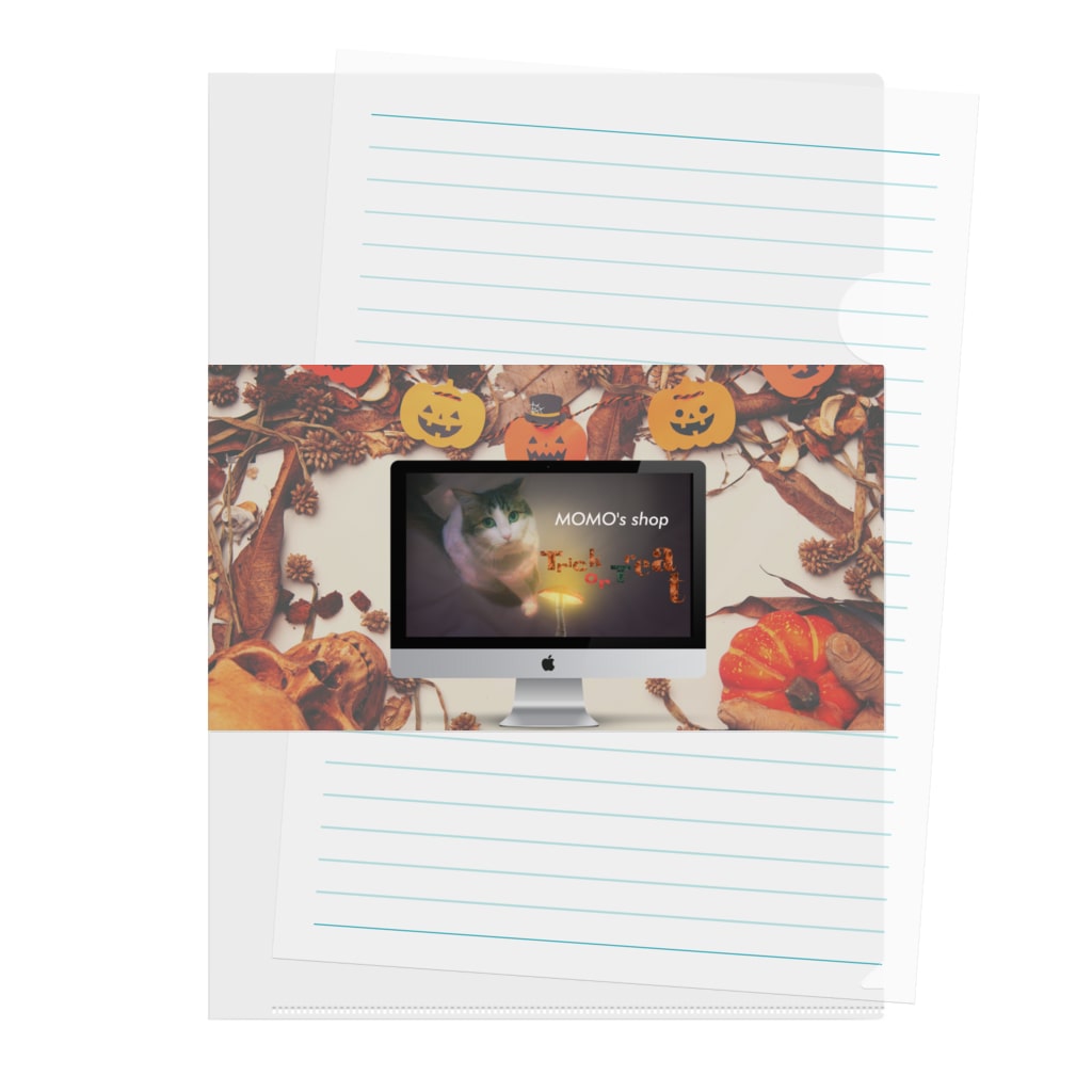 𝙈𝙊𝙈𝙊'𝙨 𝙎𝙝𝙤𝙥のHappy Halloween #06 Clear File Folder