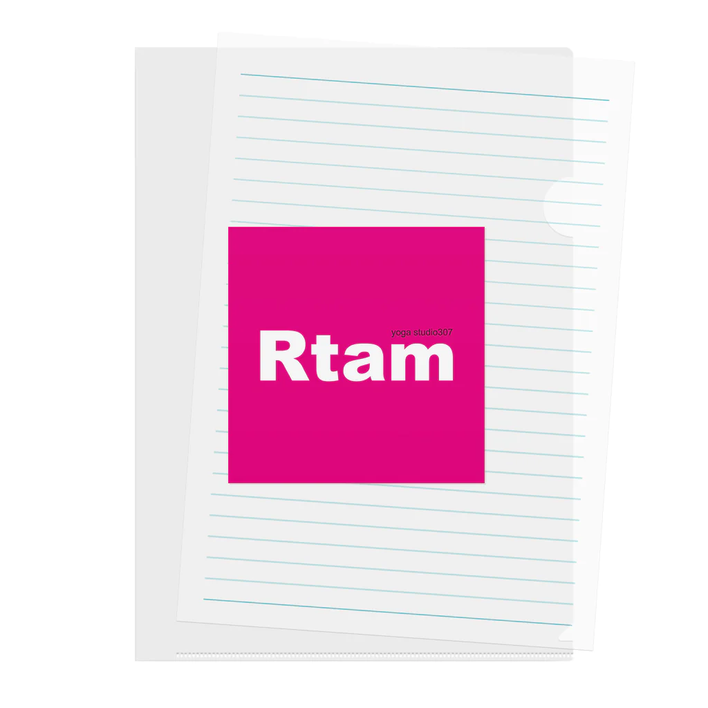 Rtam-ルタのRtam-クリアファイル Clear File Folder