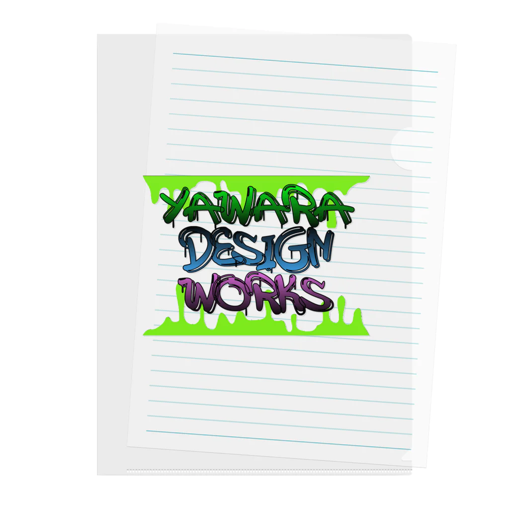 YAWARA Design WorksのYAWARA Design Works Clear File Folder