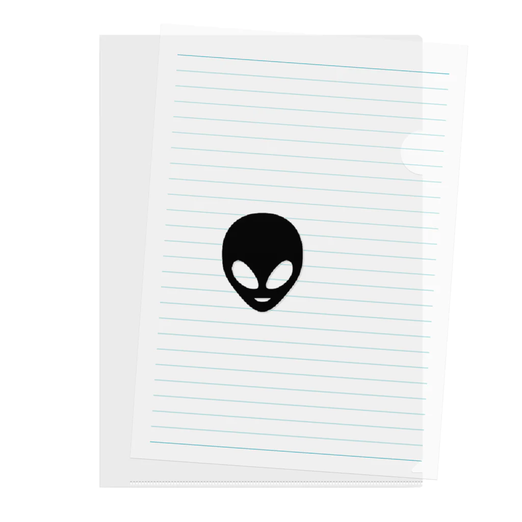 OfficerのAlien Clear File Folder