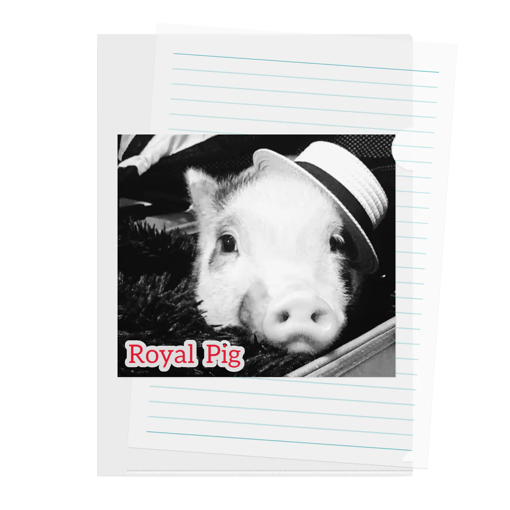 RoyalPigJapanのRoyal Pig Clear File Folder