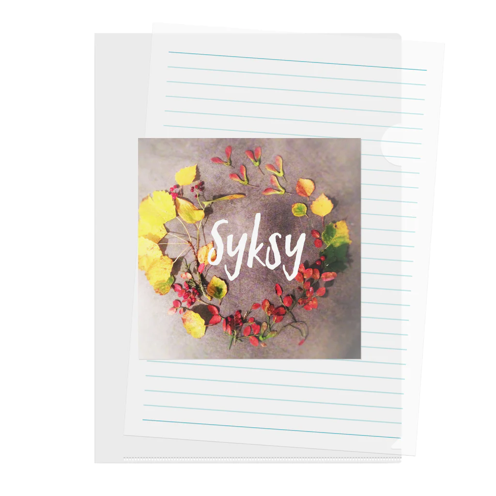 PionikkoのSyksy Clear File Folder
