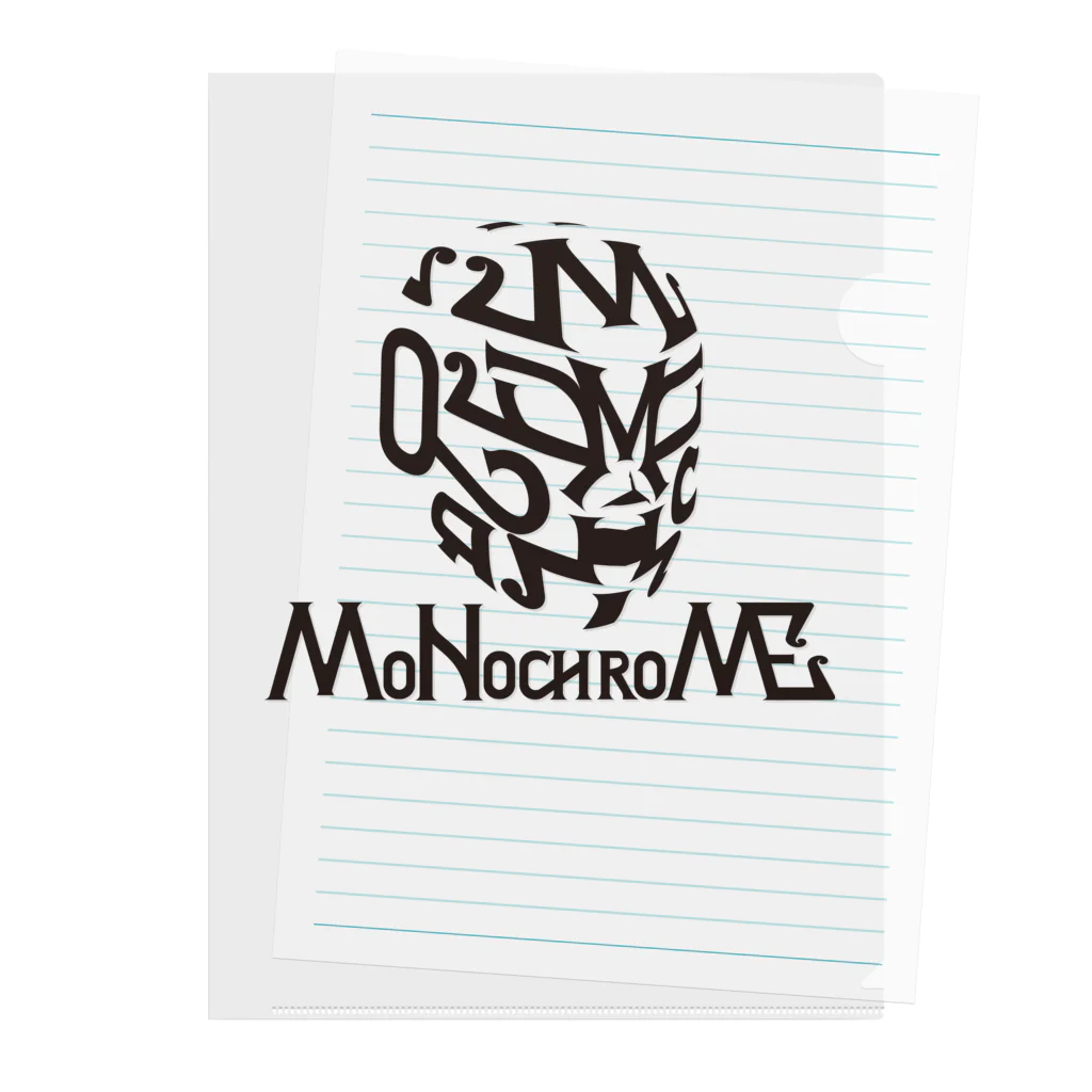 MoNochroMEのMoNochroMEマスク（黒） 클리어파일