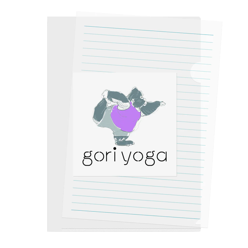 goriyogaのgoriyoga  クリアファイル