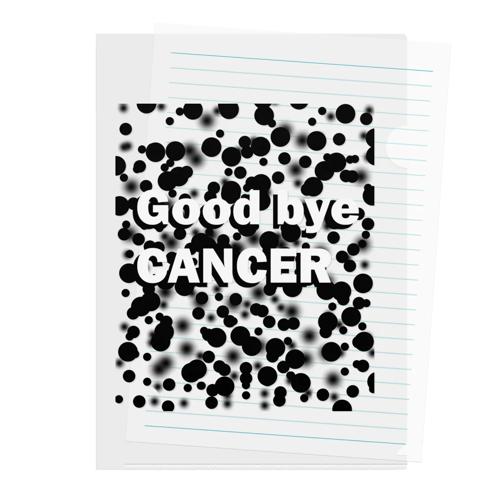 Chichironのgood bye cancer Clear File Folder