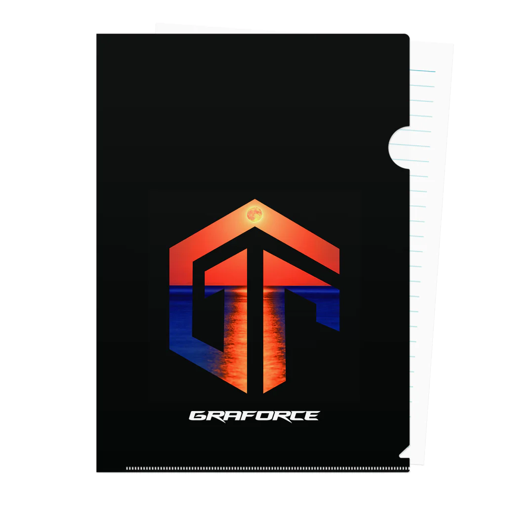 GraForceのGraForce クリアファイル 『夕』 Clear File Folder