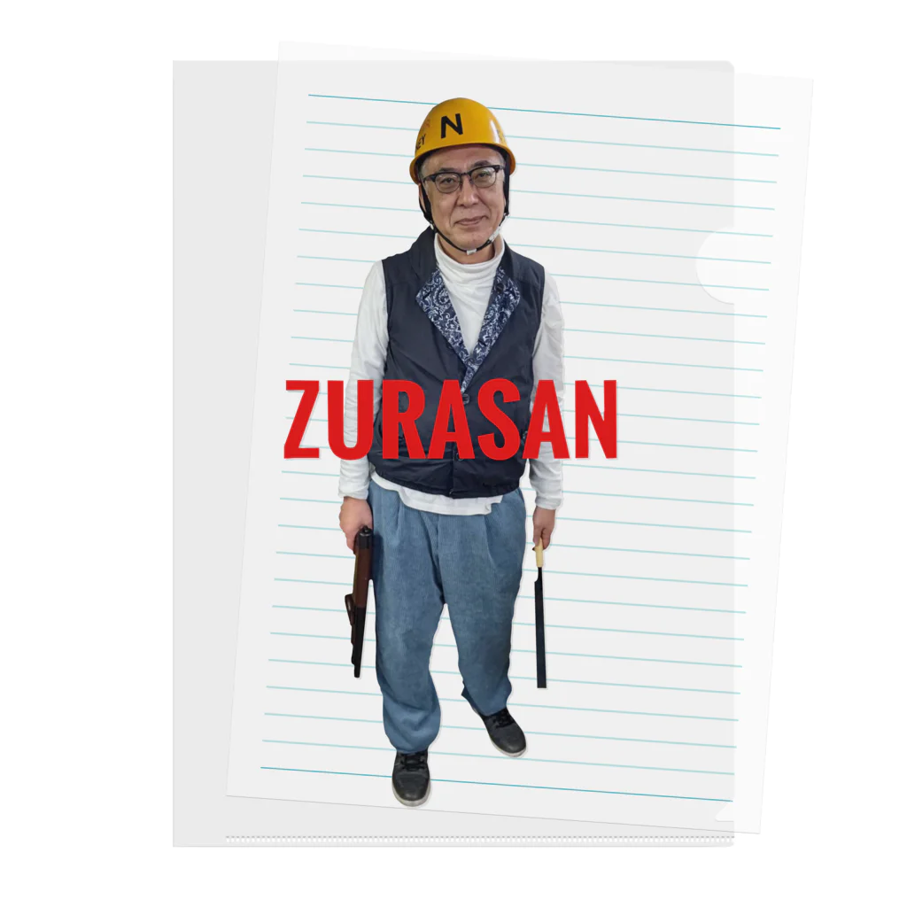 JOCKEY SHOPのZURASAN(社長モデル) Clear File Folder