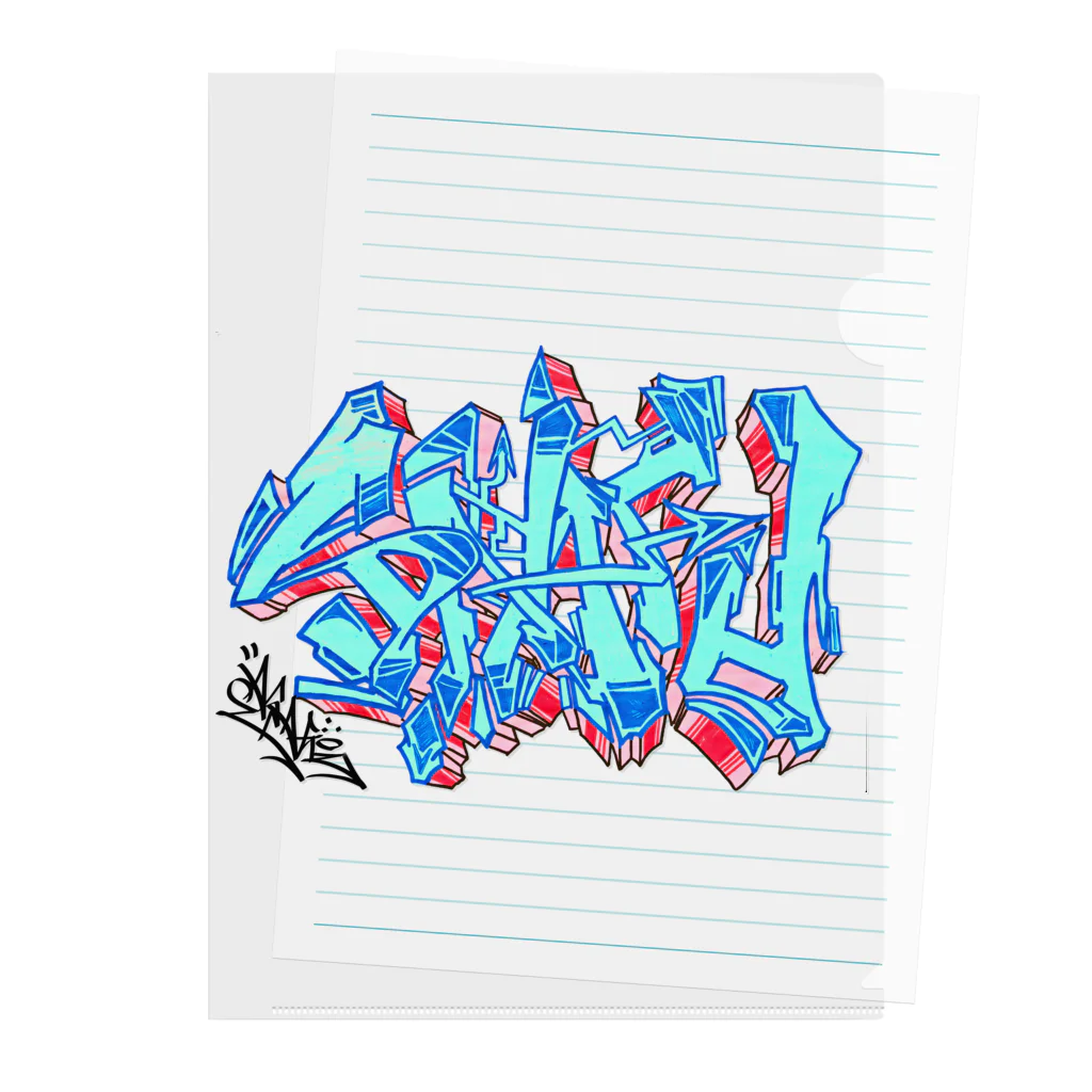 あさぎのgraffiti 「SNAFU」　Ver.color Clear File Folder