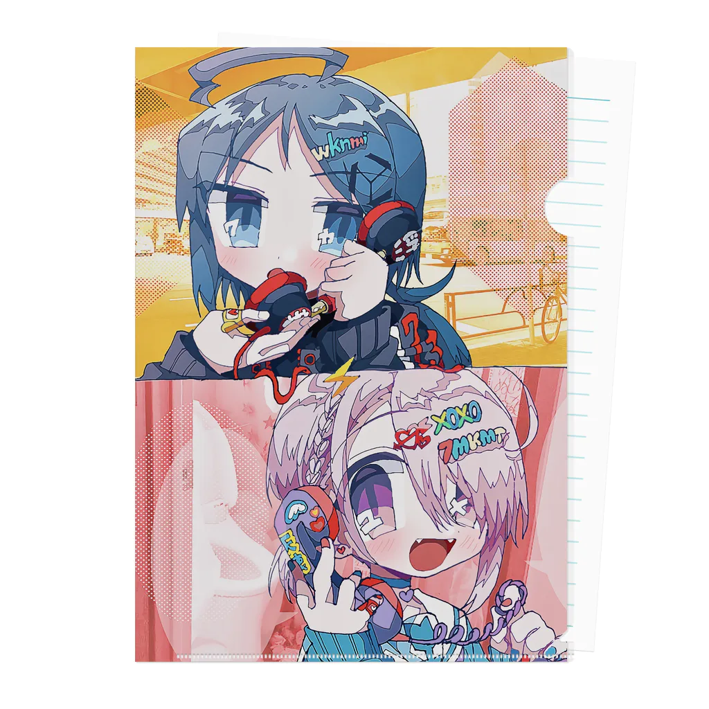 めくじろのもし₂ Clear File Folder