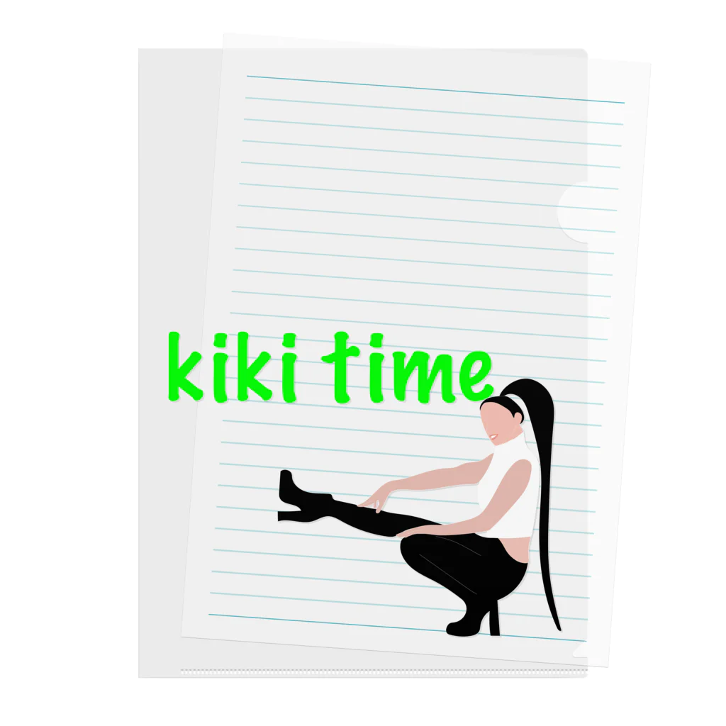 RainbowTokyoのkiki time クリアファイル