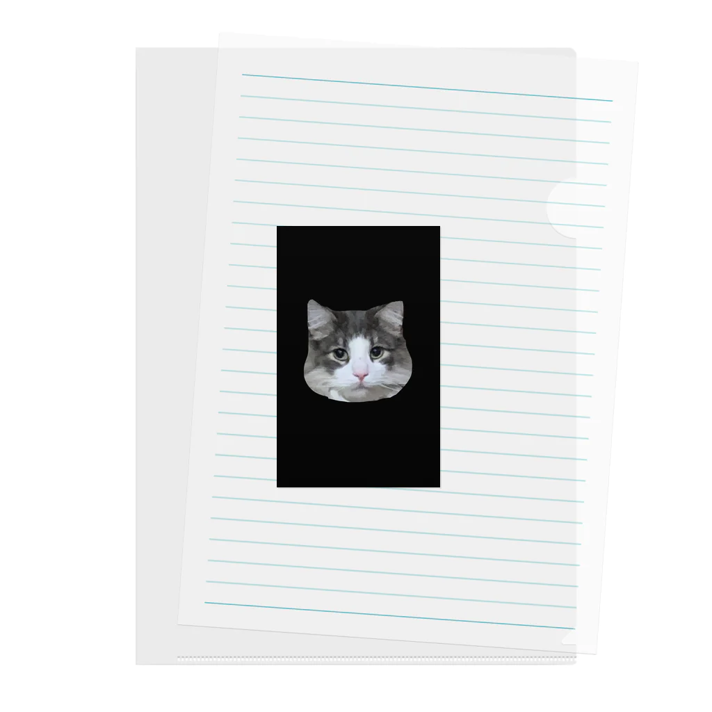 Timmy chan の猫の鳩胸 Clear File Folder