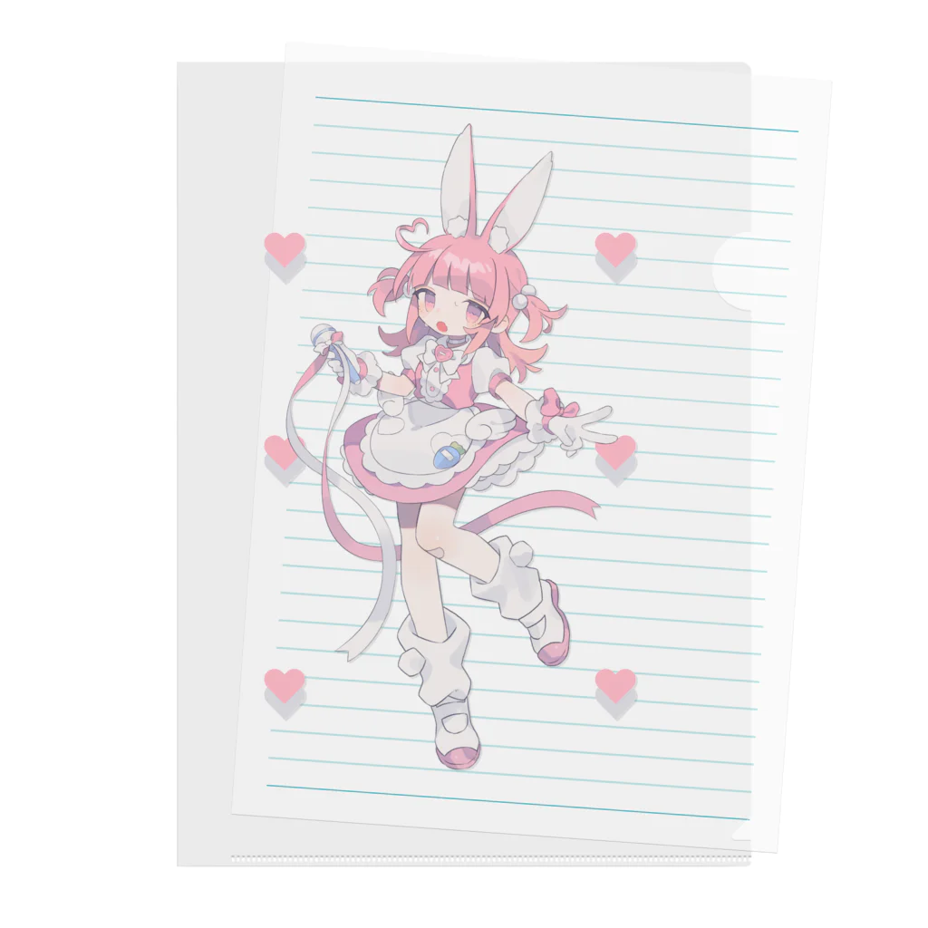 ももぐみの🐰♥ Clear File Folder