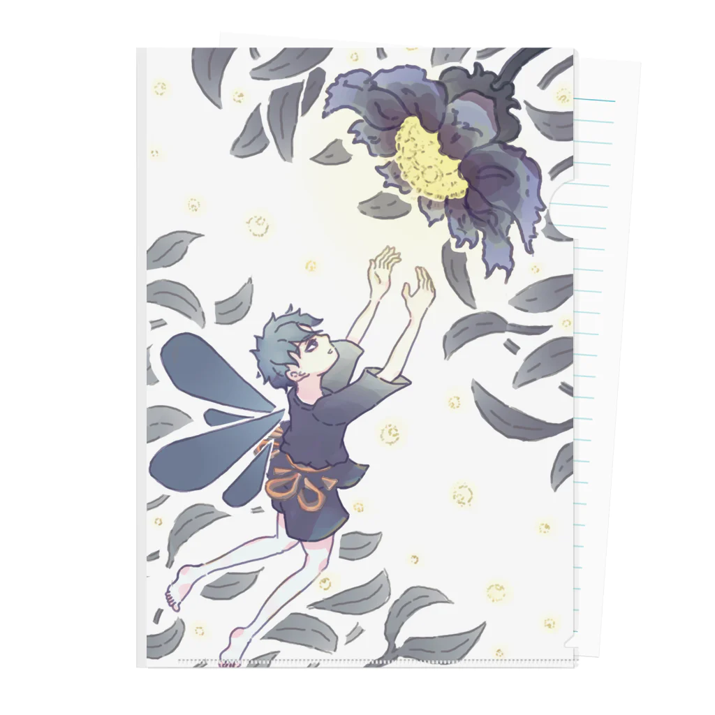 サカエバナナのムーンくん Clear File Folder