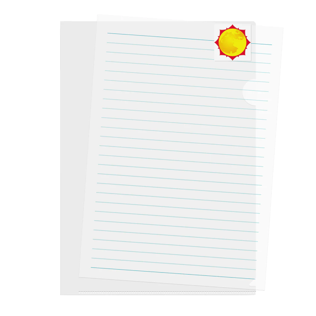 ガルフマンの太陽 Clear File Folder