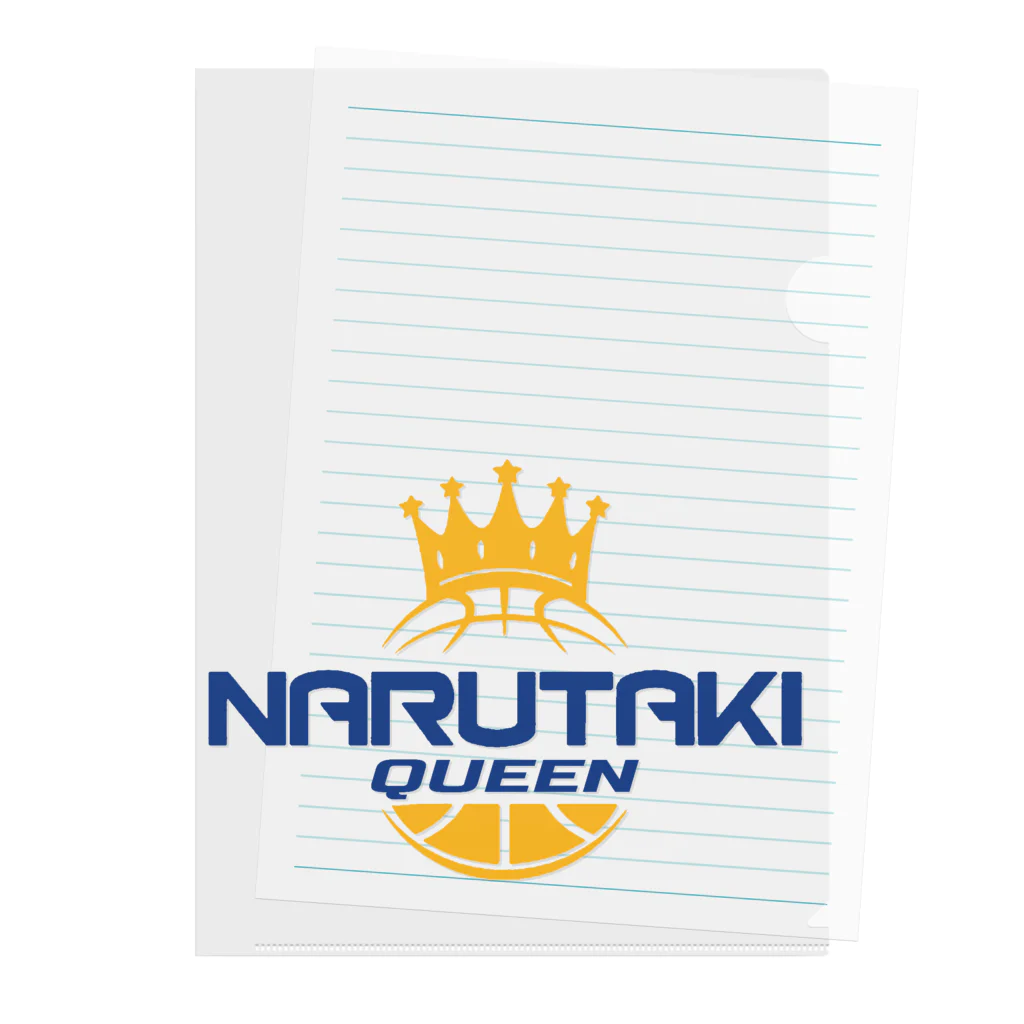 SqeRオフィシャルショップ　のNARU　TAKI クリアファイル