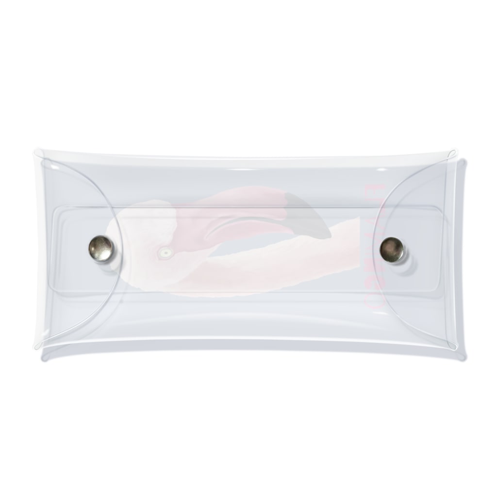 すとろべりーガムFactoryのフラミンゴ Clear Multipurpose Case