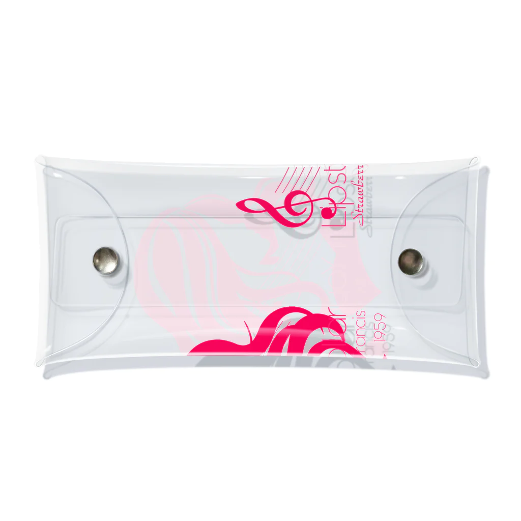 JOKERS FACTORYのLIPSTICK ON YOUR COLLAR Clear Multipurpose Case