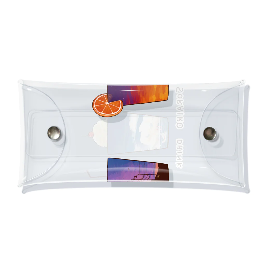 yokohama_hoshiのSORAIRO DRINK Clear Multipurpose Case