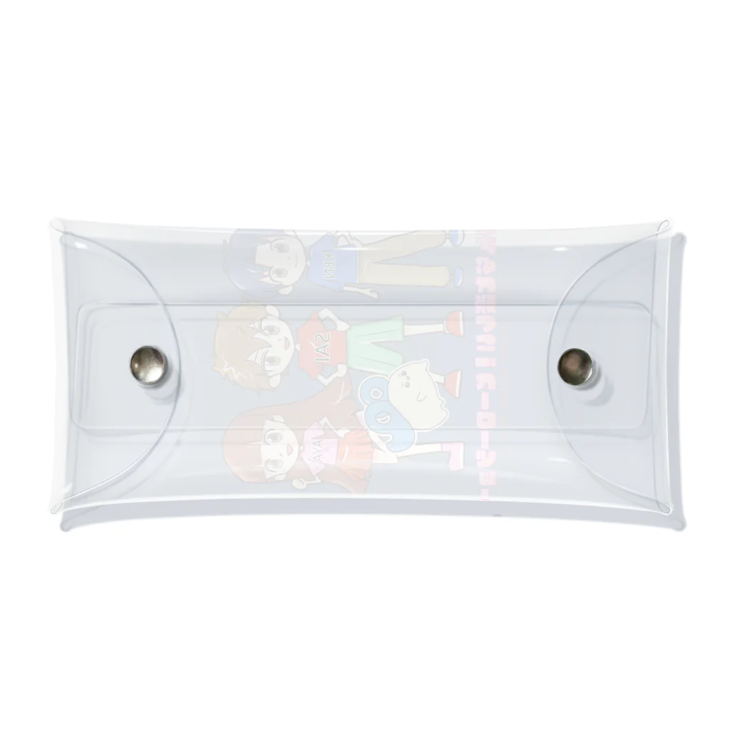 めいぷるはあとのみんなと楽しい！ヒーローショーグッズ Clear Multipurpose Case