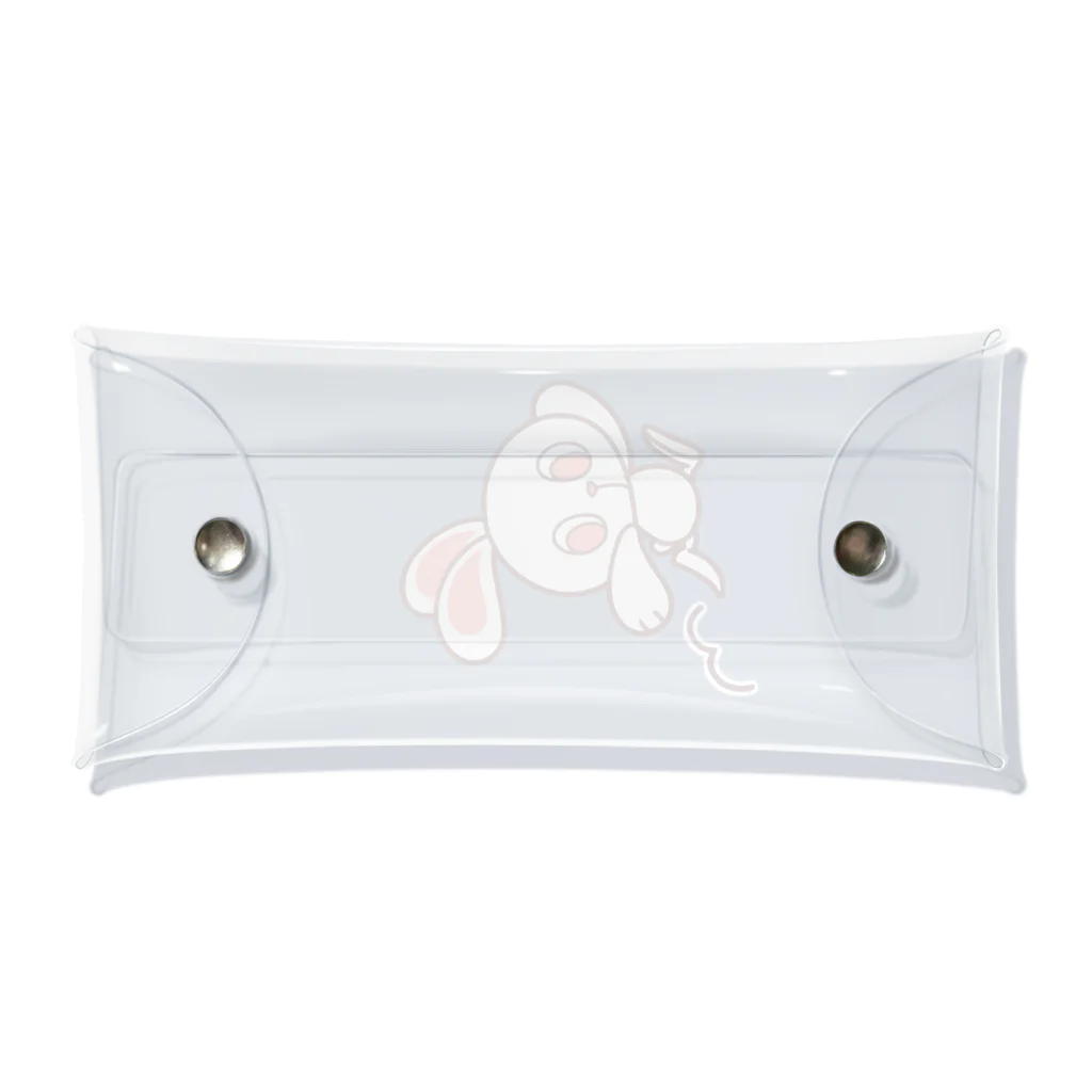 レタ(LETA)のぽっぷらうさぎ(じゃんぷ！) Clear Multipurpose Case