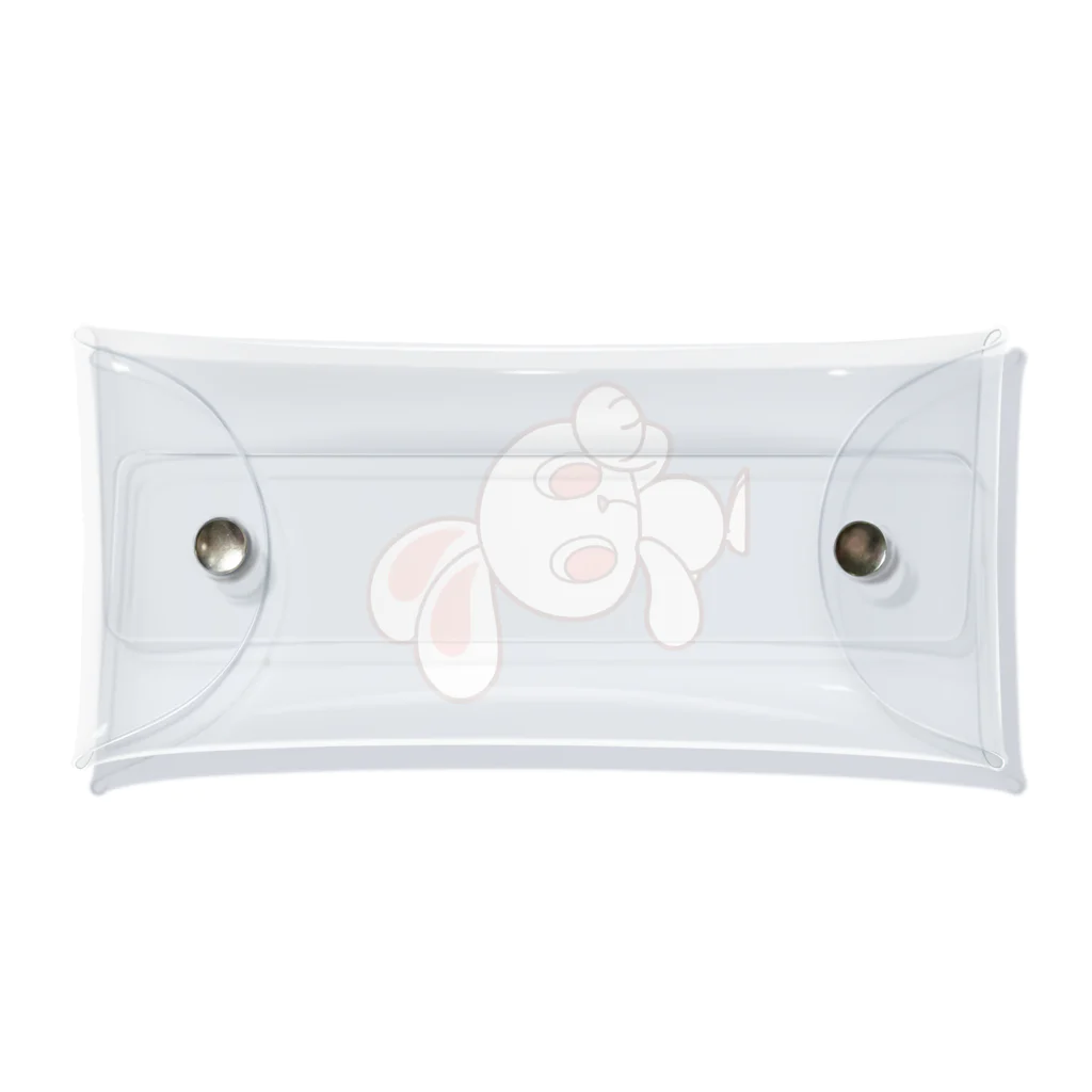 レタ(LETA)のぽっぷらうさぎ Clear Multipurpose Case