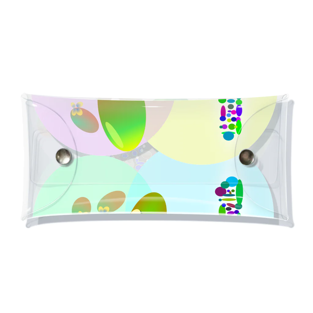 『NG （Niche・Gate）』ニッチゲート-- IN SUZURIの〇絵『額紫陽花h.t.』 Clear Multipurpose Case