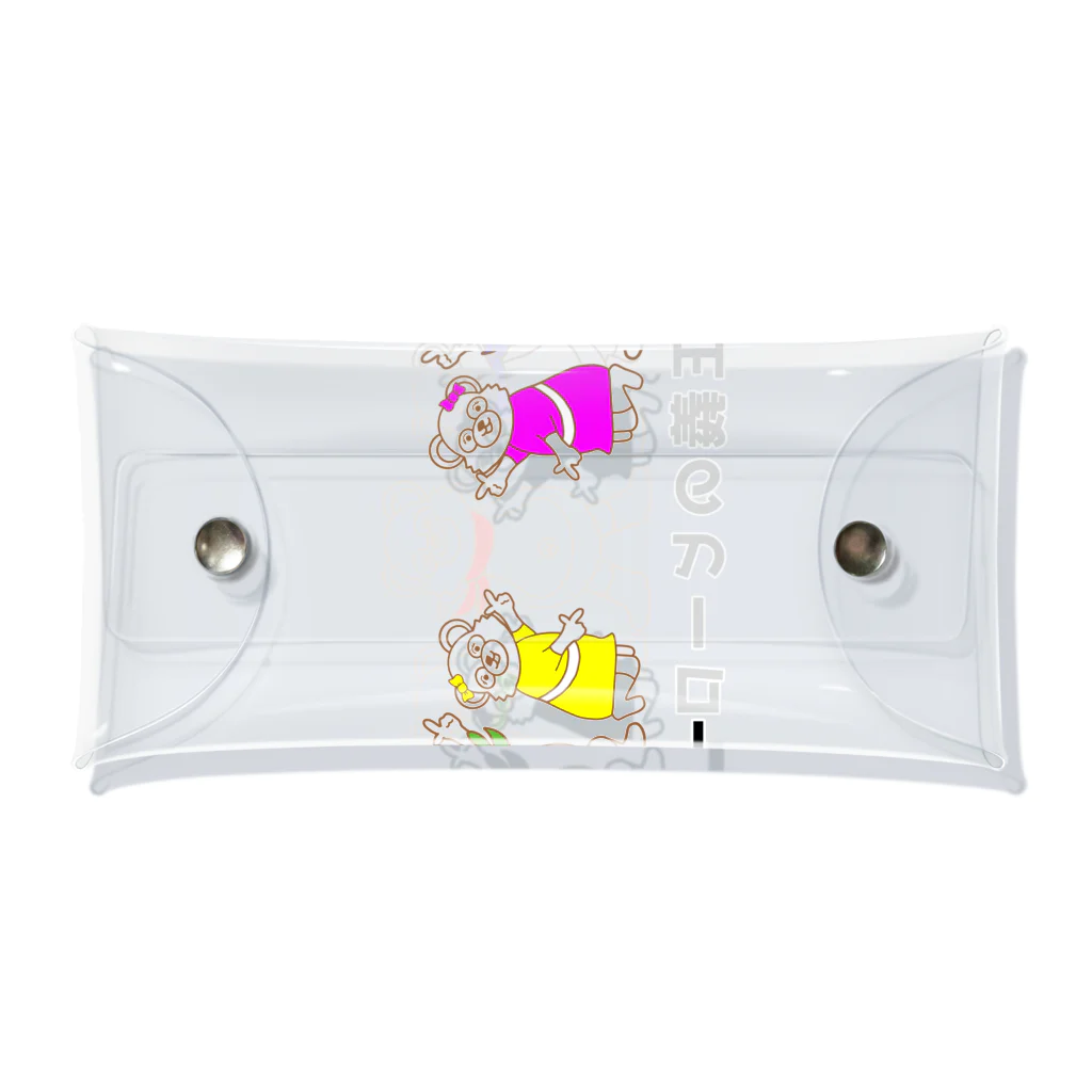 momolove の正義のヒーロー Clear Multipurpose Case