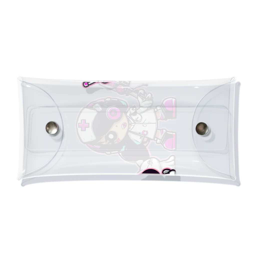 CuteCombatのCuteCombat_nurse(ナース)_ver.003 Clear Multipurpose Case