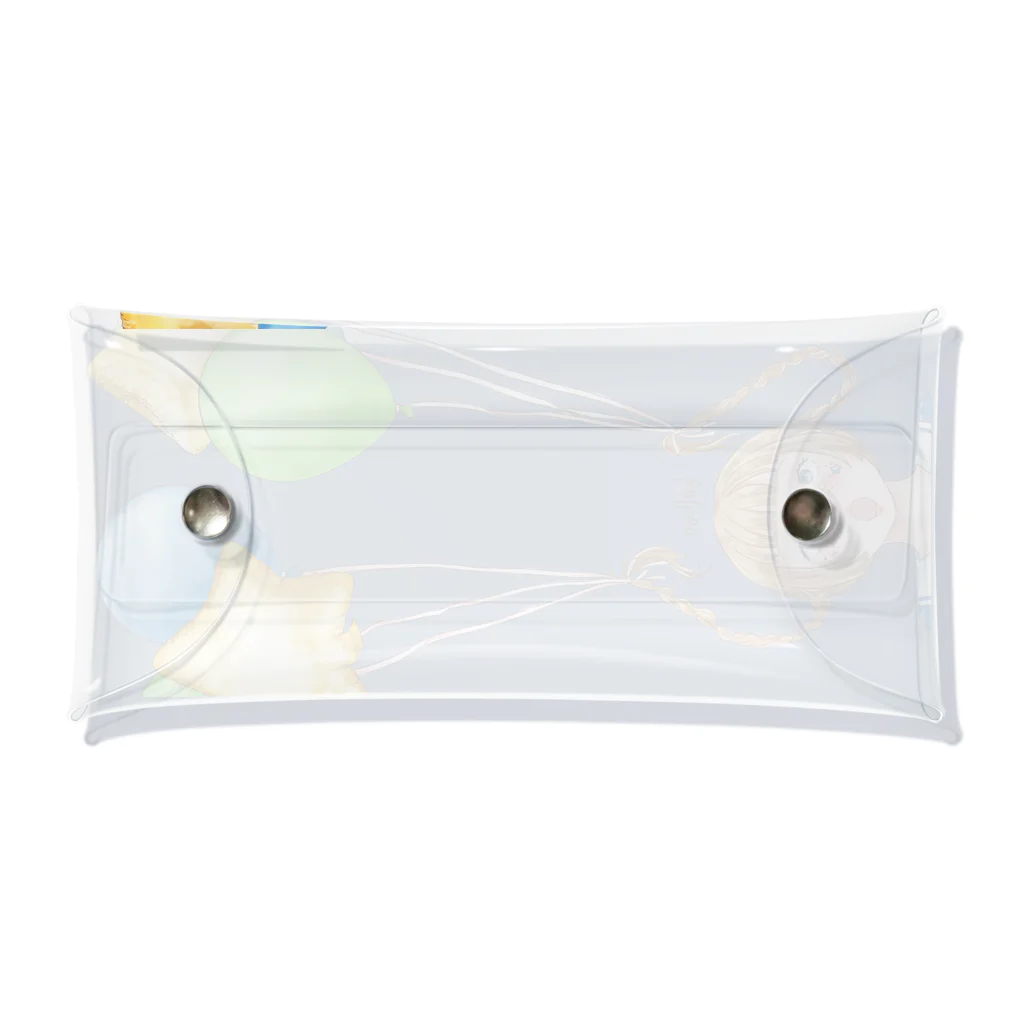 Pinokoのballoon Clear Multipurpose Case