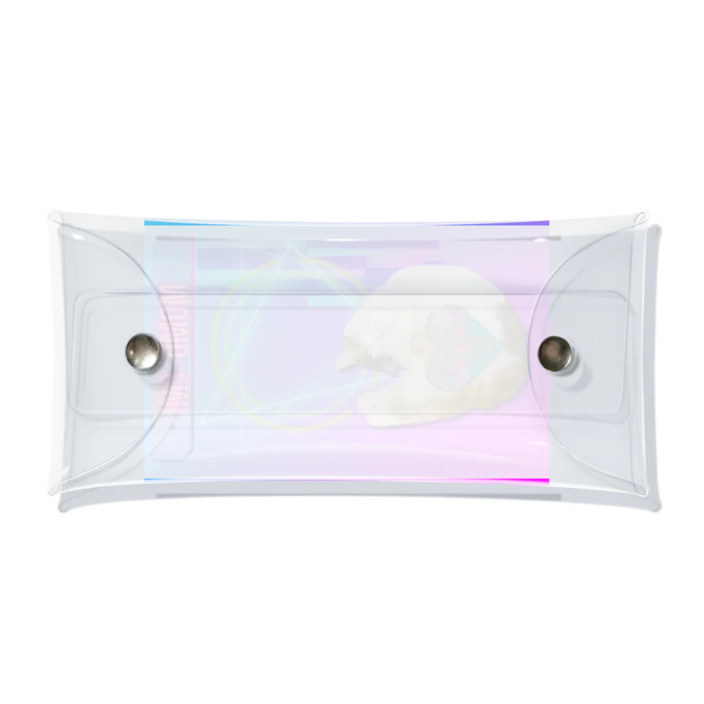 momo_emiのMOMOemi えびネオンMOMO Clear Multipurpose Case