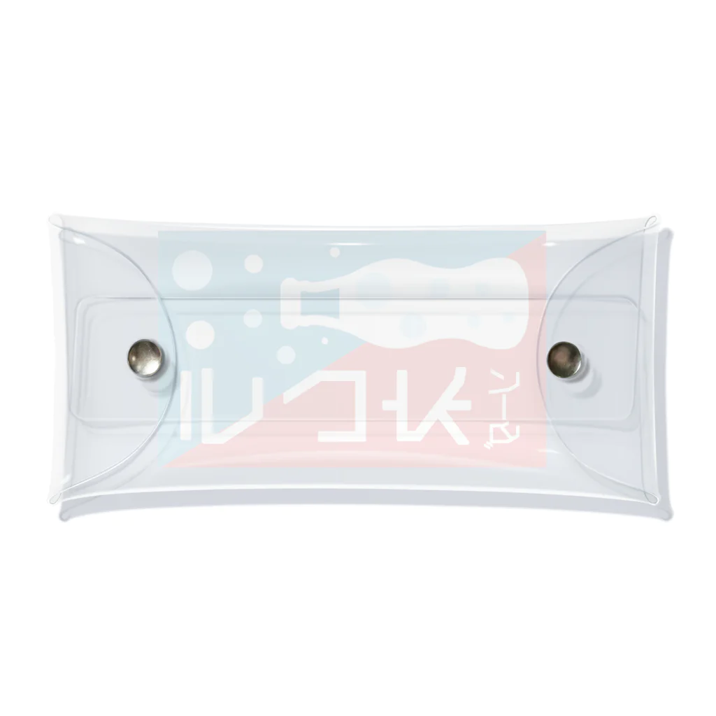 空想レトロ看板店のレトロ看板　ラムネソーダ Clear Multipurpose Case