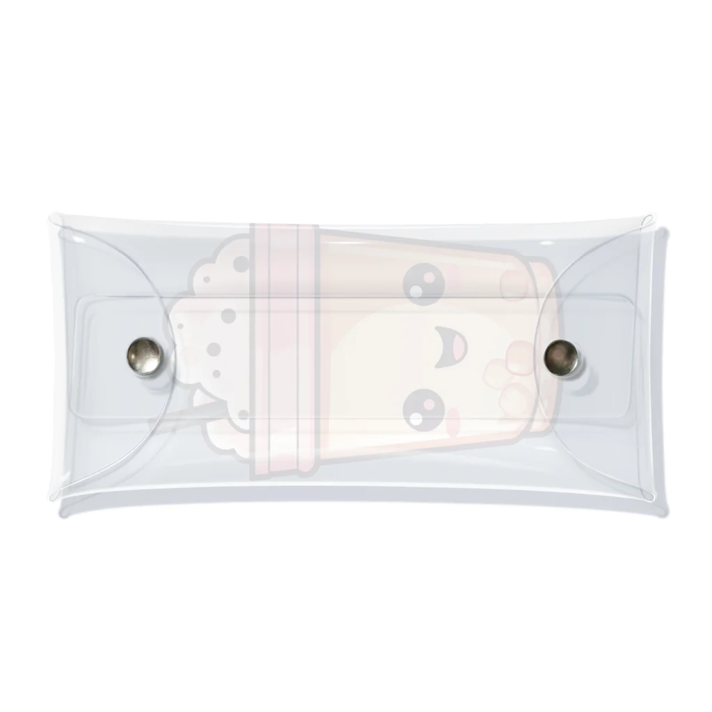 Vasetti_pressのタピオカミルクティー Clear Multipurpose Case