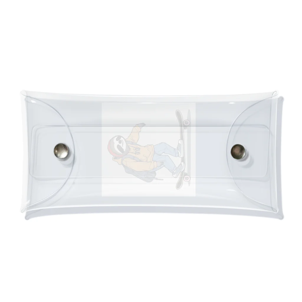バーチャルライフ。のナマスケーター Clear Multipurpose Case