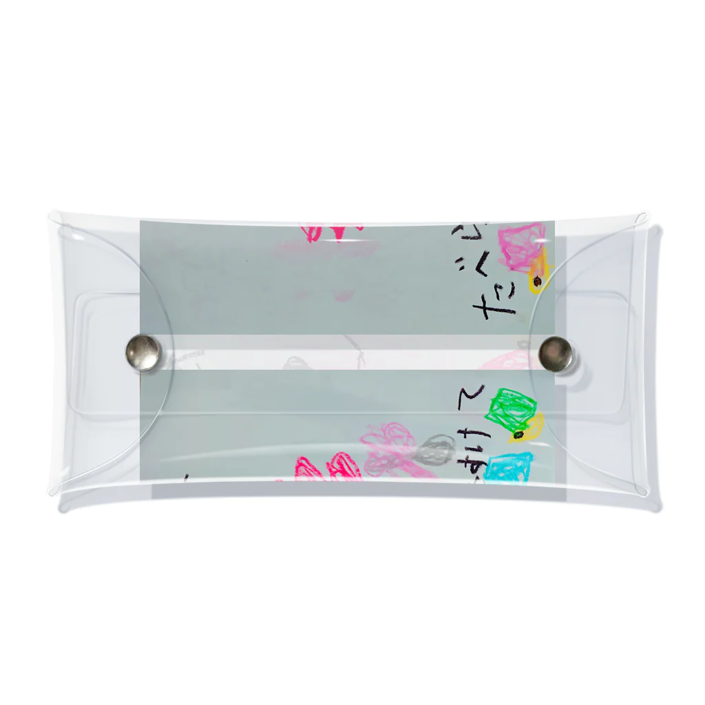 niconico shopのらくがきうーぱーちゃん Clear Multipurpose Case