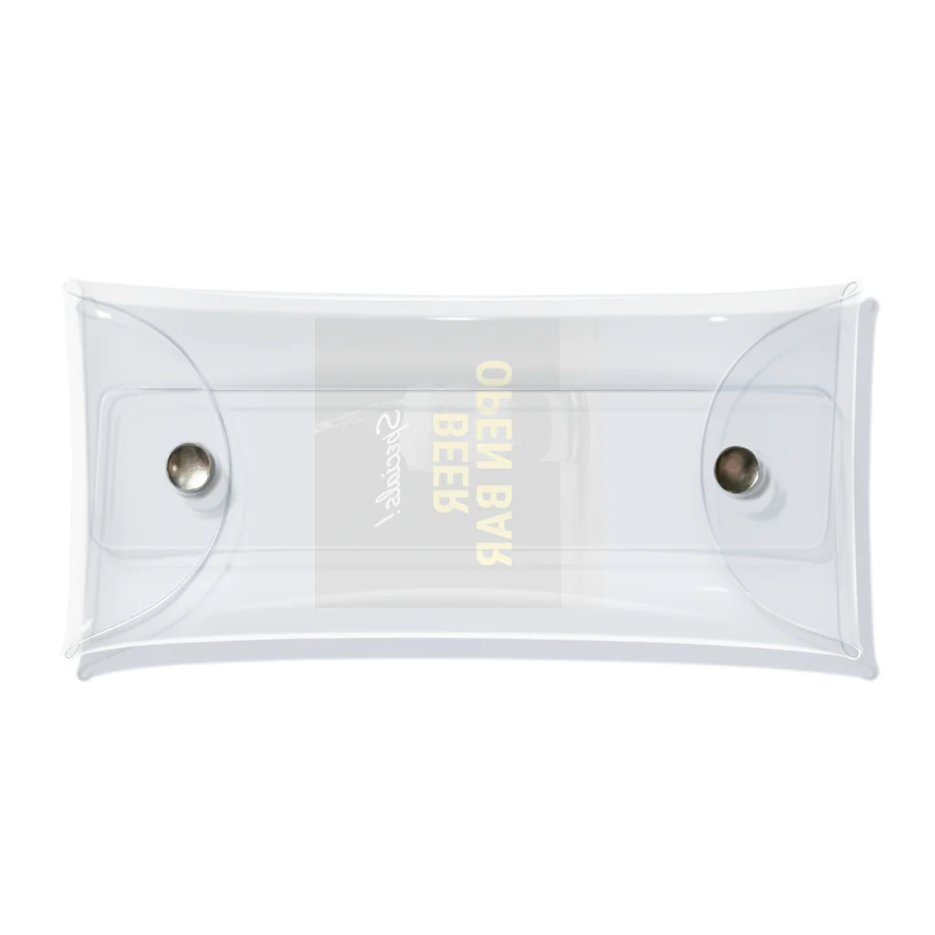 KSK SHOPのBEER-ビール Clear Multipurpose Case