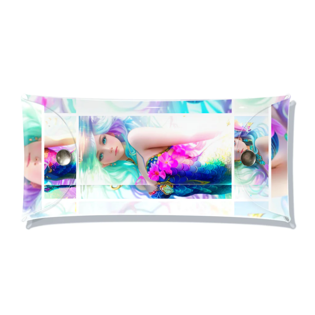 💖宇宙整体♪🌈♪こころからだチャンネル♪💖のmermaidVenus REINA Clear Multipurpose Case