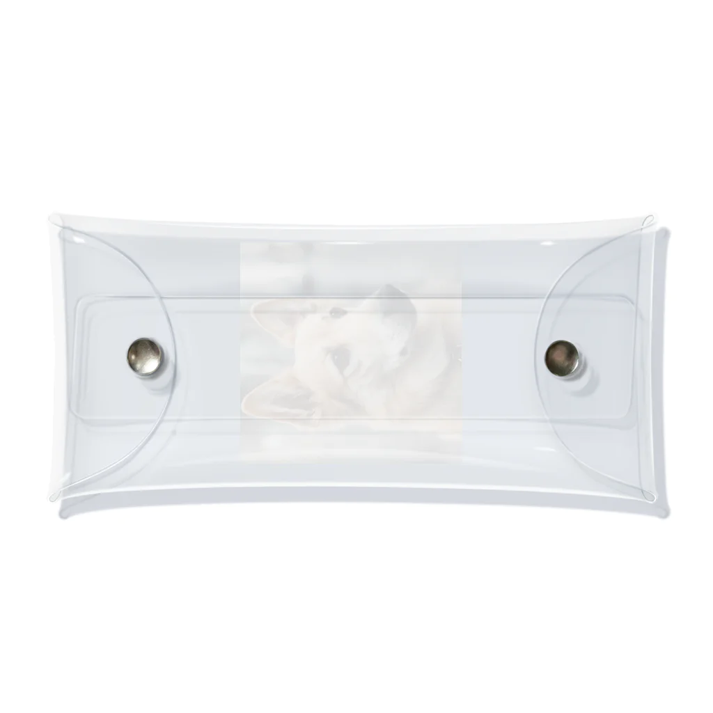 Franklinのかわいい犬のイラストグッズ Clear Multipurpose Case