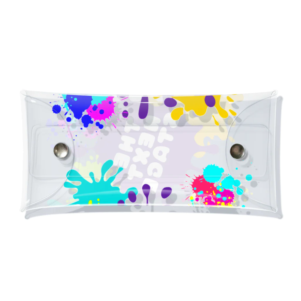 B-BRIGHT'sのtNSロゴ　splash ver. Clear Multipurpose Case