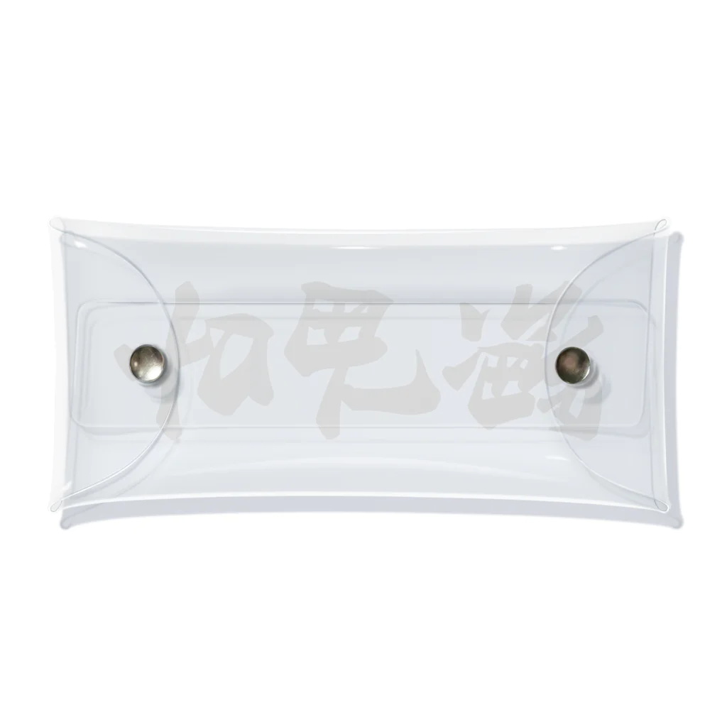 着る文字屋の古町魂 （地元魂） Clear Multipurpose Case