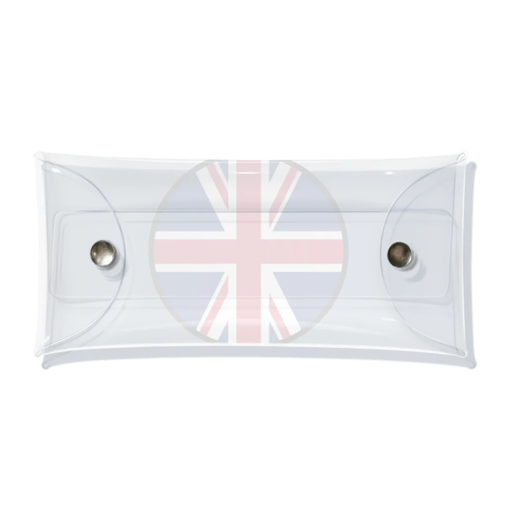 おもしろいTシャツ屋さんのイギリス England United Kingdom Great Britain Clear Multipurpose Case