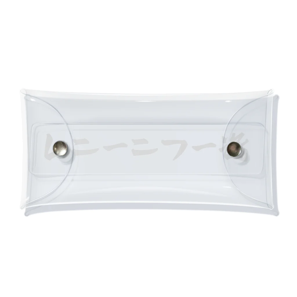 着る文字屋のフリーリレー魂 Clear Multipurpose Case