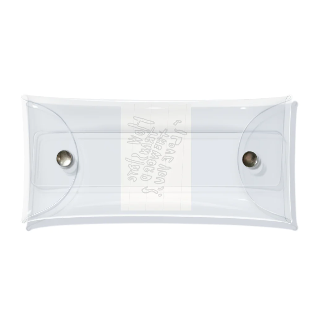 0219_GrandpaのHow translate the word ‘I love you’? Clear Multipurpose Case