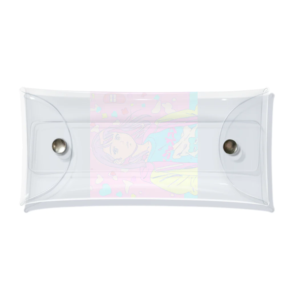 東京Vivid Girlsのビビッドちゃん Clear Multipurpose Case