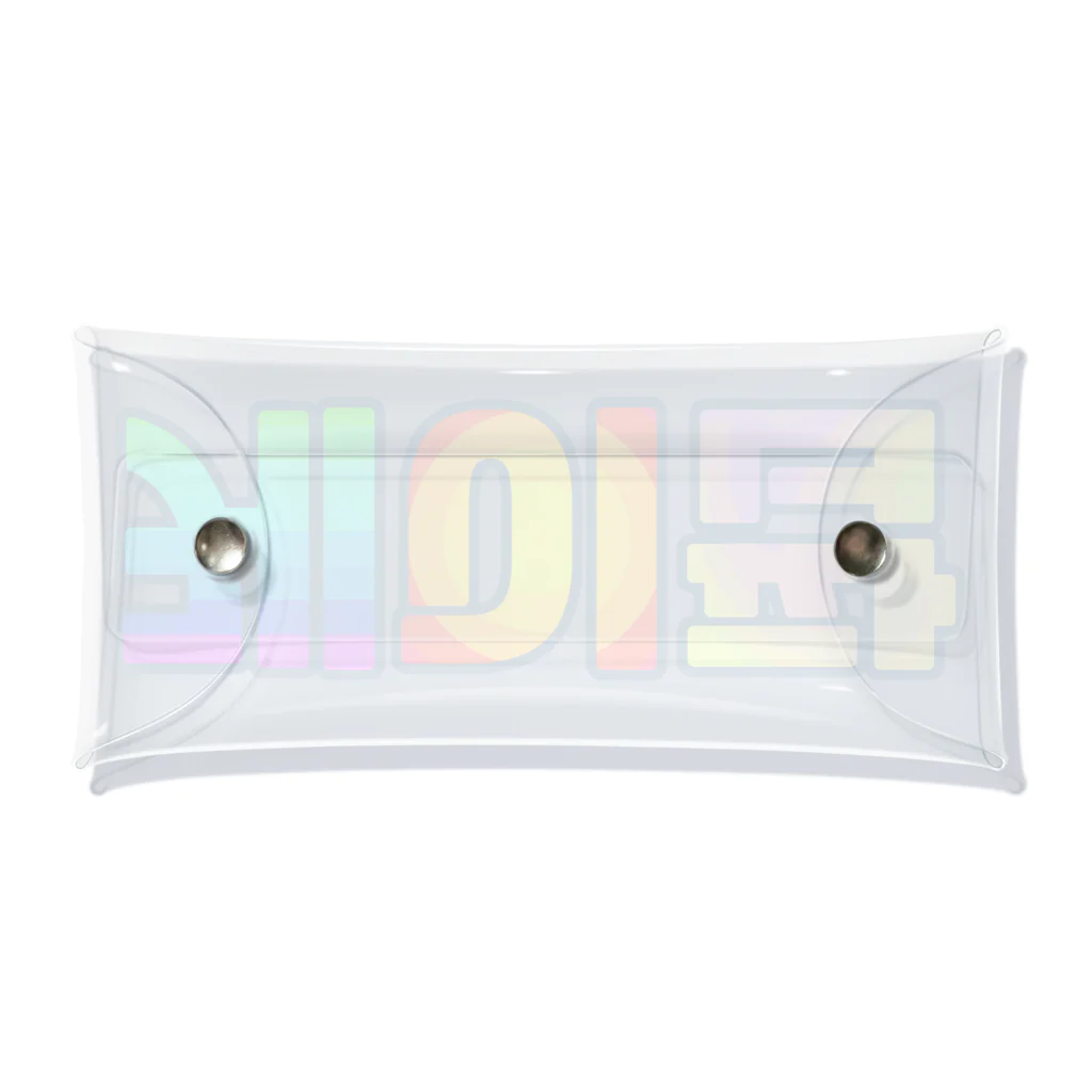 LalaHangeulのKPOP(ハングル) Clear Multipurpose Case