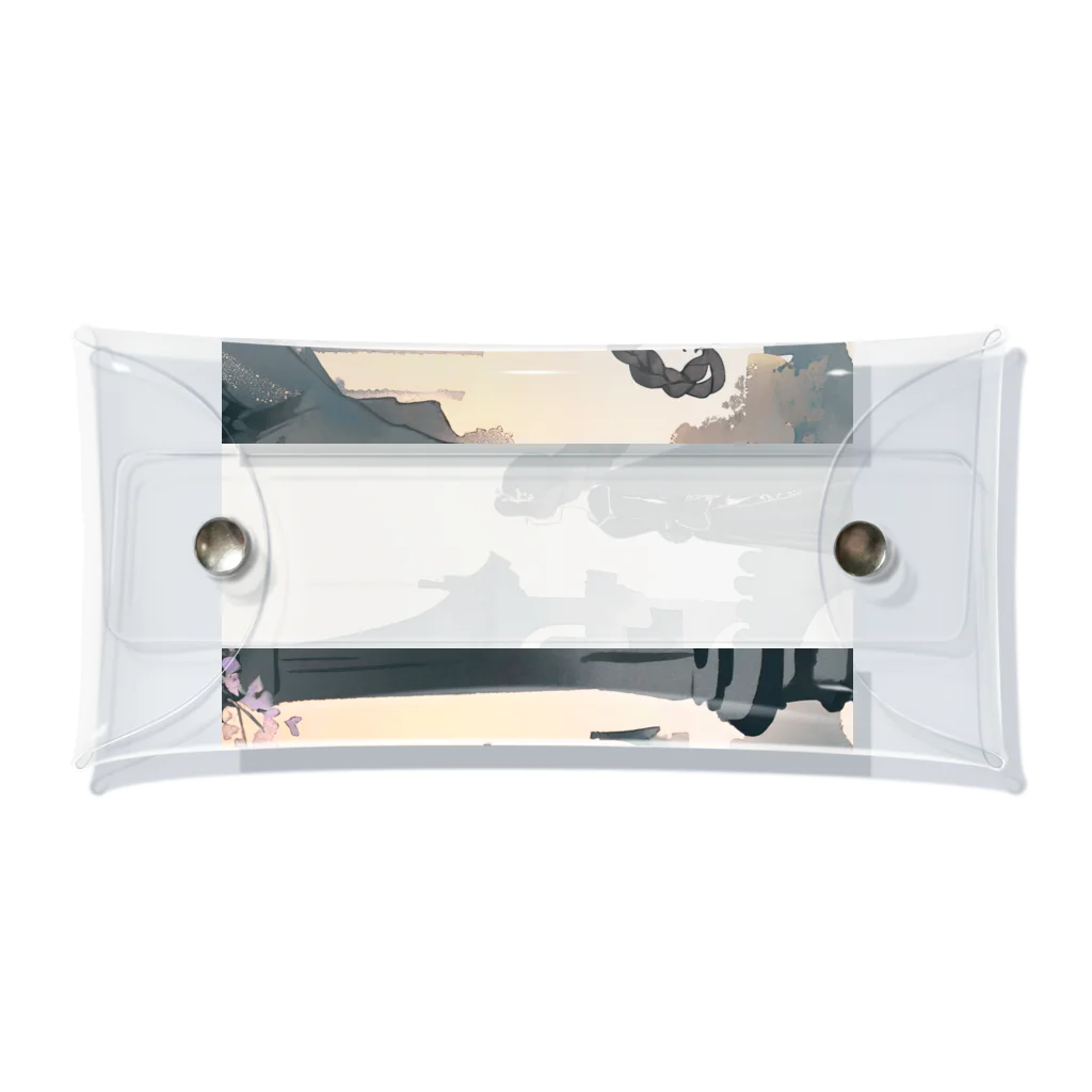 凡人-bonjin-のダークファンタジーラプンツェル Clear Multipurpose Case