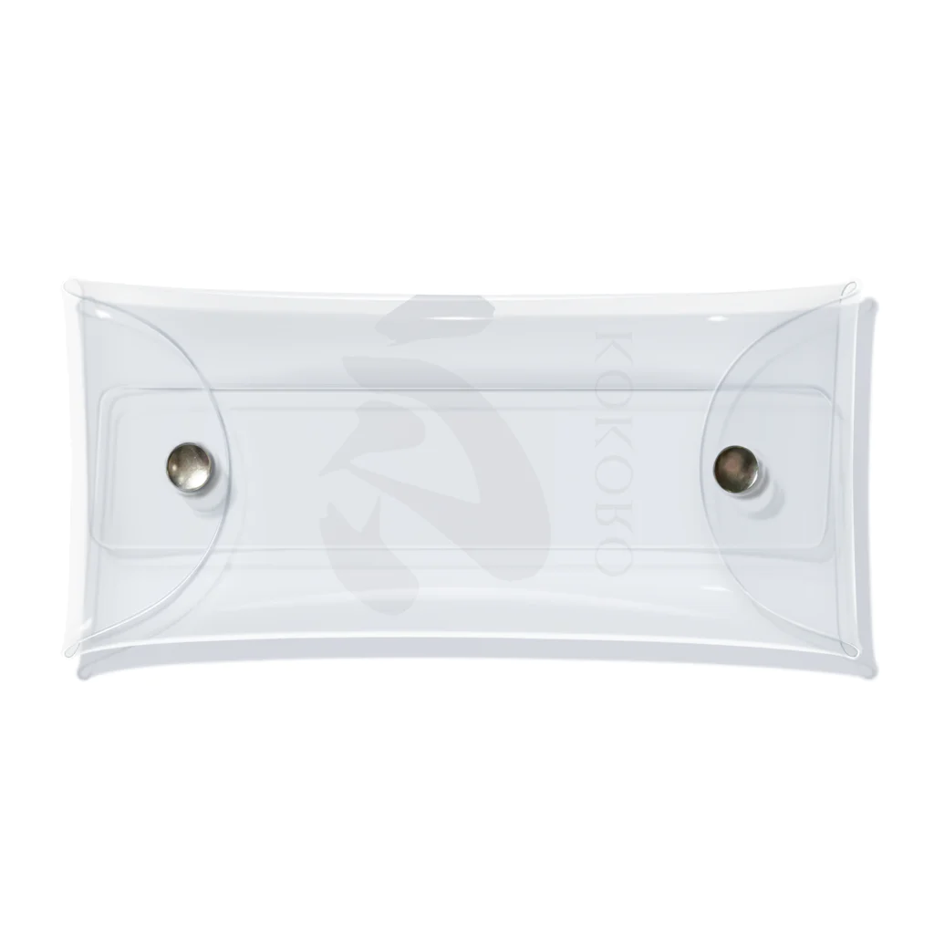 rcdesignの漢字「Kokoro」 Clear Multipurpose Case