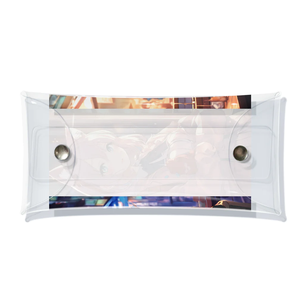 kam-kam0713の二次元の女の子 Clear Multipurpose Case