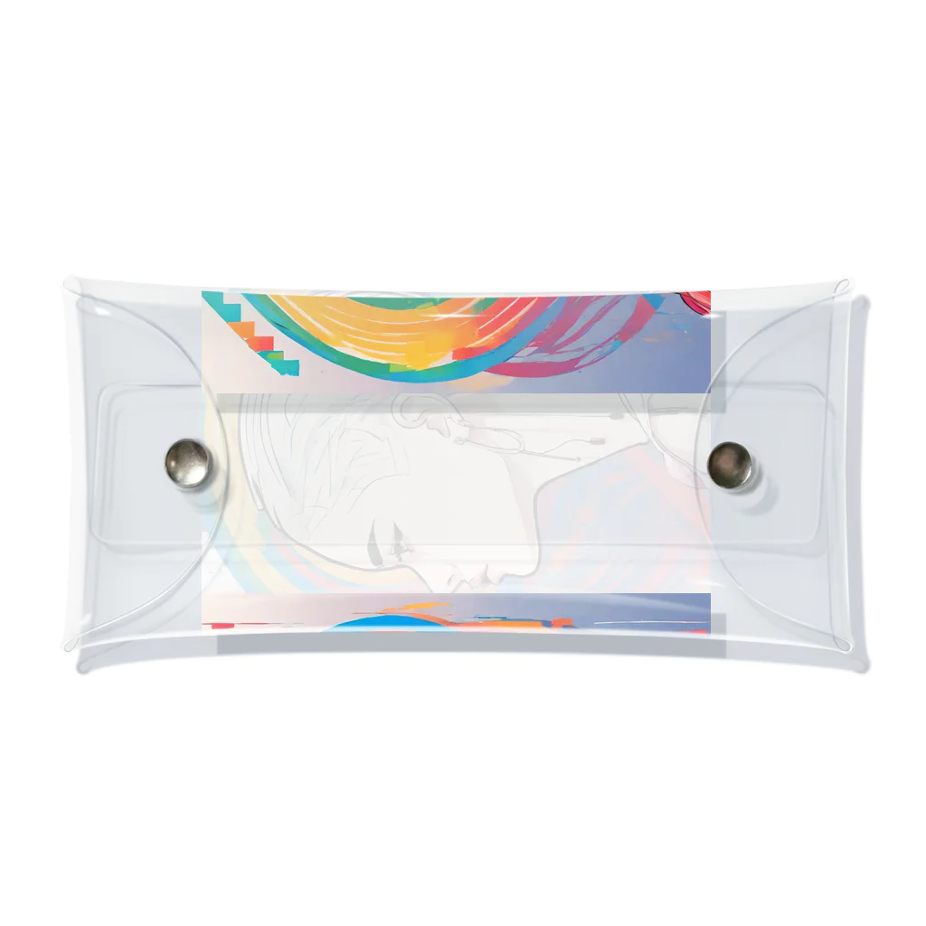 LGBTQ-の多様性 Clear Multipurpose Case