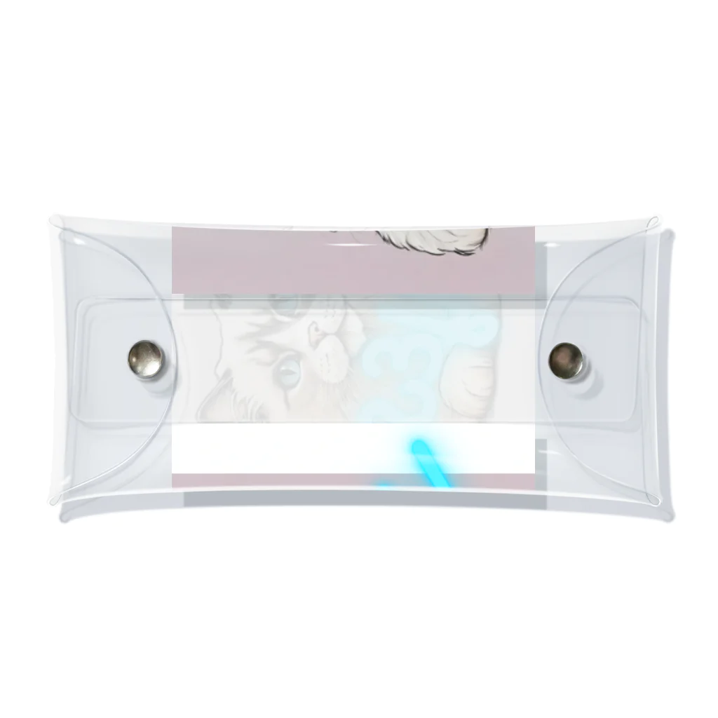 yae_8の猫　YES！！　おしゃれで前向きっぽい日常アイテム Clear Multipurpose Case